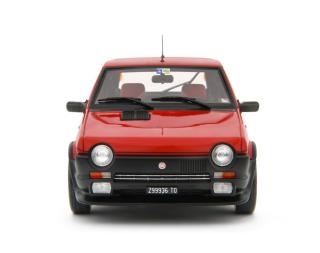Fiat Ritmo 105 TC 1981 Rosso Laudoracing 1:18 Resinemodell (Türen, Motorhaube... nicht zu öffnen!)